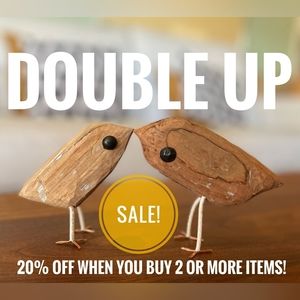 20% off x 2 items